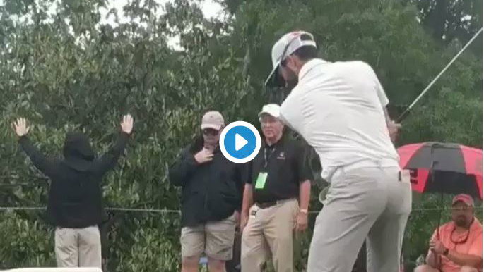 adam hadwin snaps driver at wells fargo championship